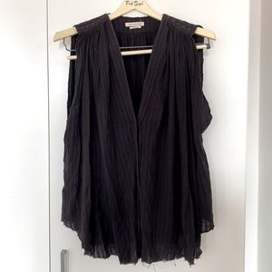 Isabel cotton gauze shirt. I have white as well